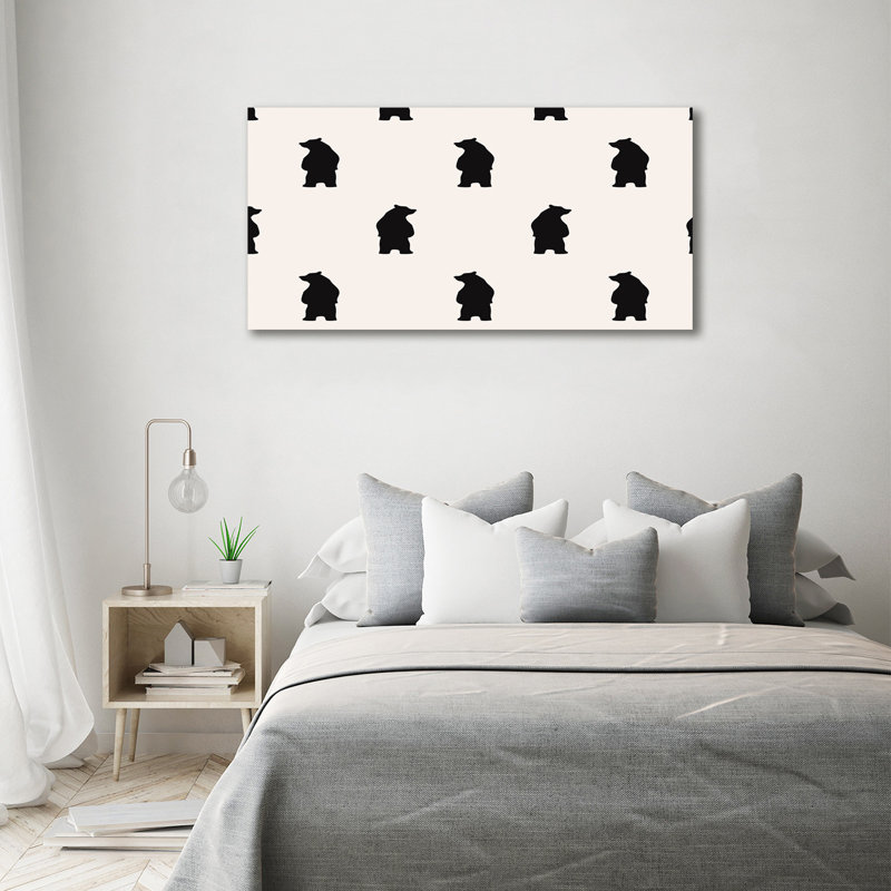 Bears - No Frame Print on Canvas