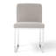 Frozen Fabric Upholstered Side Chair