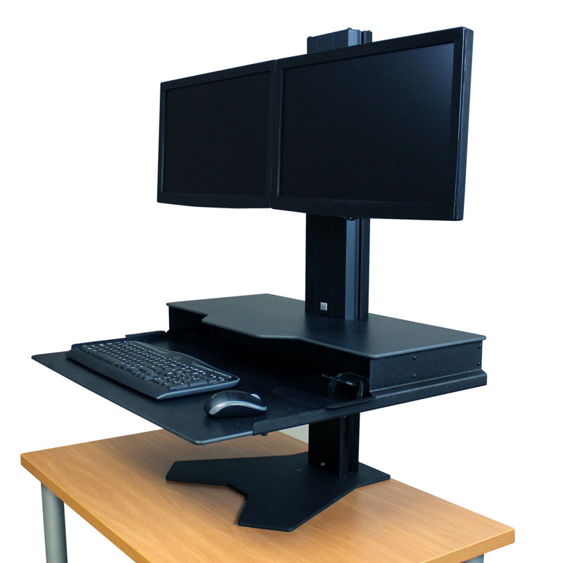 Hover Helium RightAngle Products Multi-Screen Desktop Mount, Black