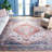 Allana Oriental Beige/Blue Area Rug-1559978841