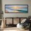 «Coastal Beach Tropical Beach Sunrise Ocean Waves», reproduction sur toile-98042457-111568137