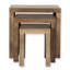 Beatrix Solid Wood Trestle Nesting Tables