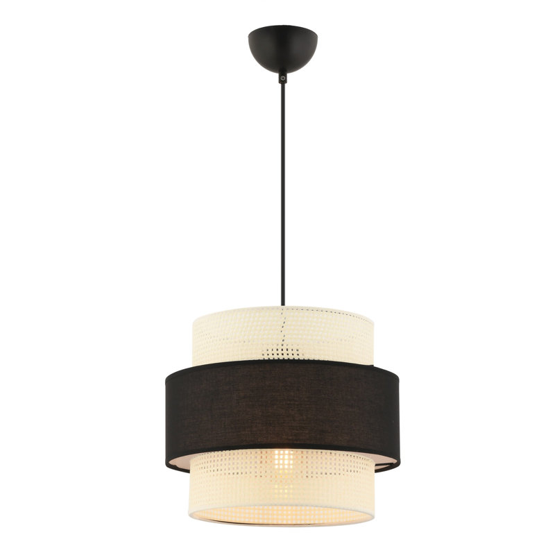 Chandelier, Blanc / noir