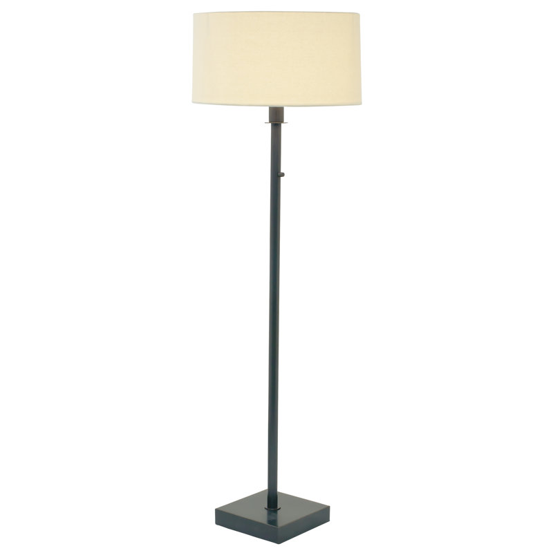 Franklin Floor Lamp, Oil Rubbed Bronze, Off-White