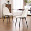 Chaise rembourrée en similicuir Kavi -1429368983