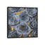 «Roses - Blue on Gold», impression sur toile-1124946945-1176446450-1176446449