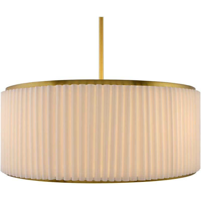 Oshae Chandelier, Brass, 67.5" H x 24.75" W x 24.75" D