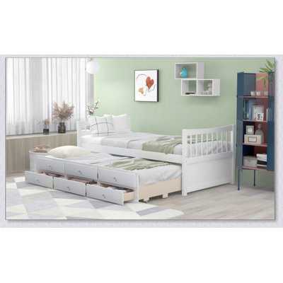 Daybed With Trundle And Drawers