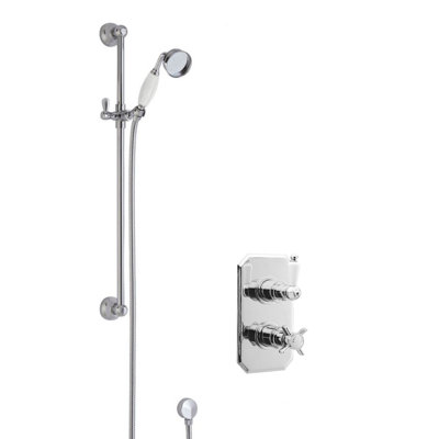 Thermostatic Shower with Handheld Shower Head