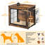 Dog Crate Furniture with 2 Doors-1564372193-1562182193