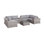 Bartelso Fully Assembled 10 Piece Sectional Seating Group with Cushions