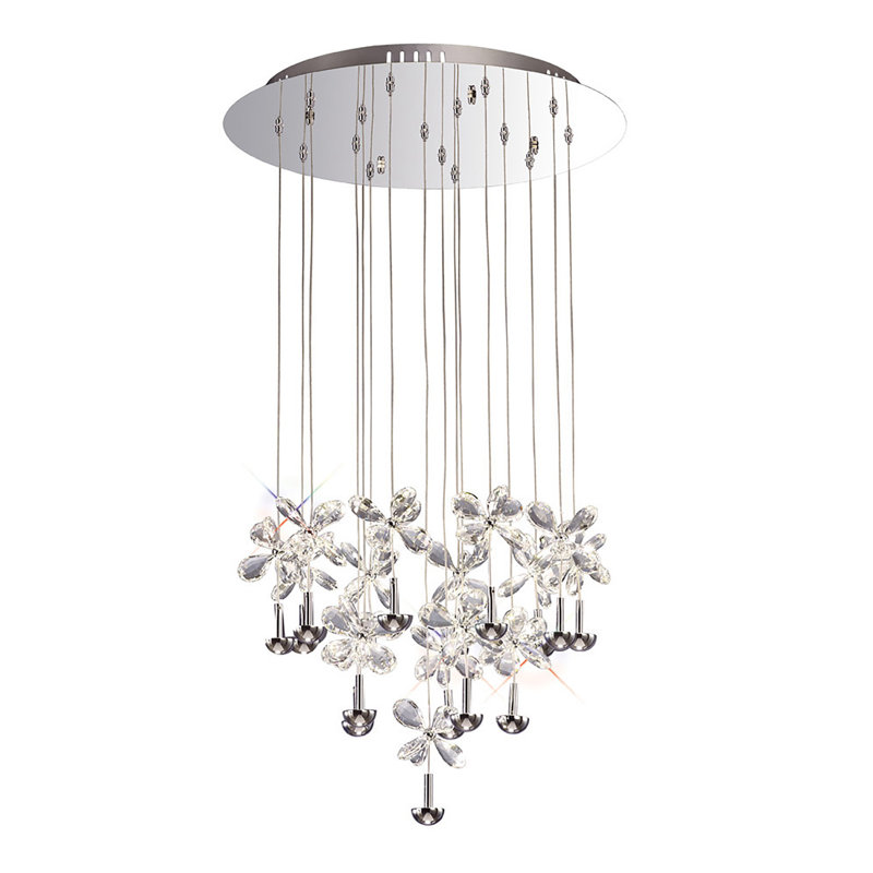 16 - Light Polished Chrome LED Pendant