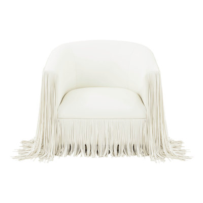 Faux Leather Armchair