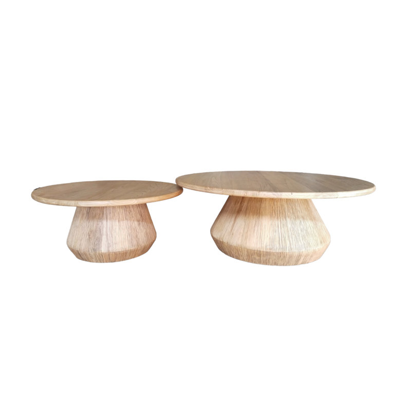 Mazi Wooden Round Shawna