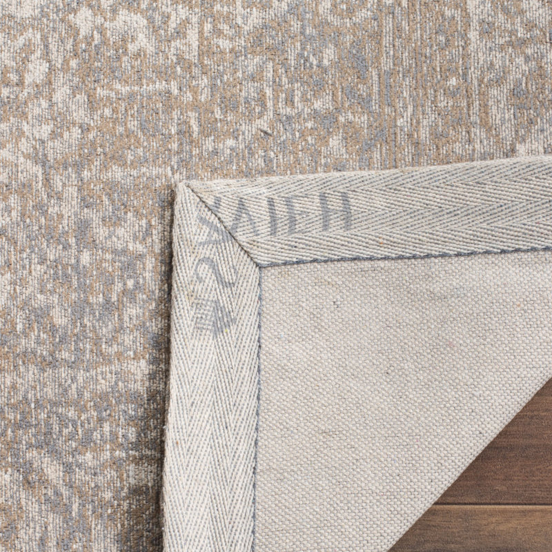 Tapis oriental en coton Spaulding, Rectangle 9 pi x 12 pi