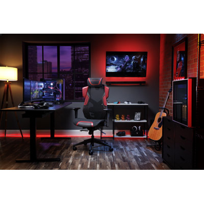 Fauteuil de jeu et de jeu ergonomique avec support lombaire RESPAWN FLExx