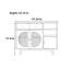 Buffet moderne et minimaliste avec fonction de rangement