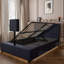 XR Living Maisie Fabric Ottoman TV Bed with LED Lighting-108896910-108896911