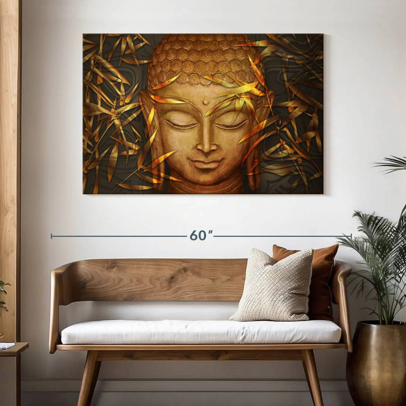Adella Bodhisattva Buddha, 32" H x 48" W