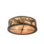 Rustic Lodge 4 - Light Flush Mount