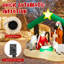 Crèche de Noël gonflable