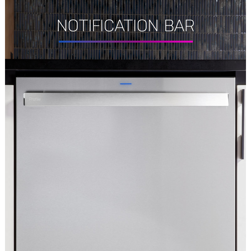 24" 44 Decibel ENERGY STAR Certified Smart Built-in Top Control Dishwasher with Adjustable Rack and Tub