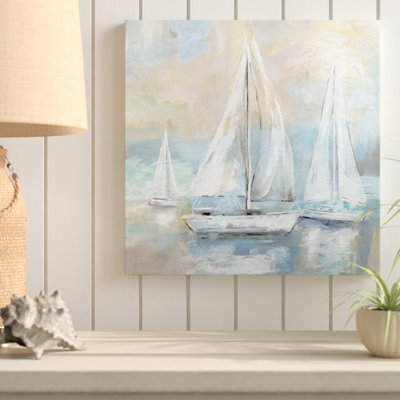 «Sail Away», reproduction de peinture acrylique