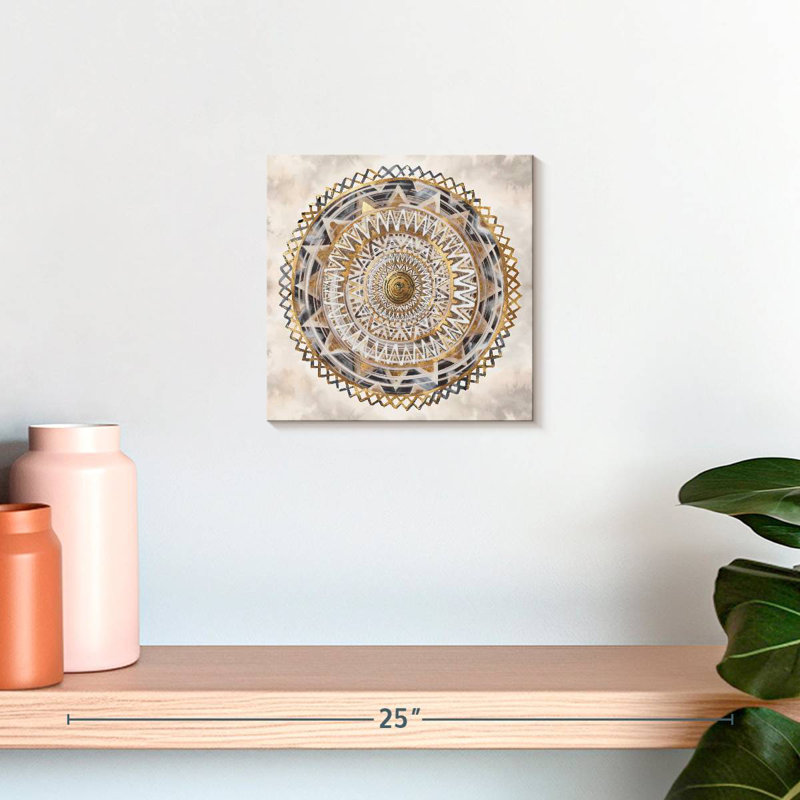 Kerner Golden Medallion, 10" H x 10" W