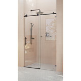 Eclipse 44 - 48 in. x 78 in. Fully Frameless Sliding Shower Door