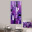 Tachisme mauve cubisme pinceau 1 - art mural Tachisme-1593335177-1560129055