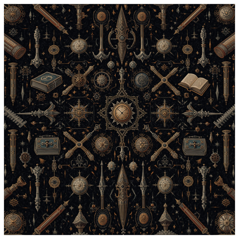 Housses de couette Steampunk Compass Motifs, King