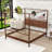 Wood Canopy Bed with Headboard-11329193