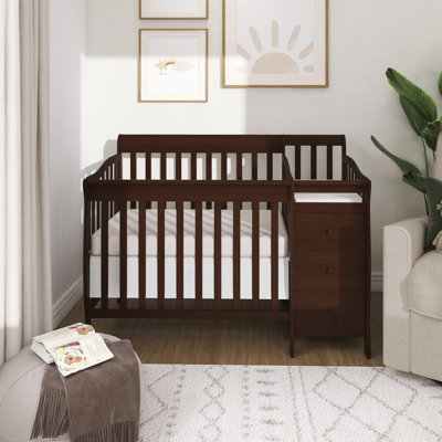 Jayden 4-in-1 Mini Convertible Crib and Changer
