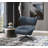 Espedito 100% Top Grain Leather Swivel Chair-70815387