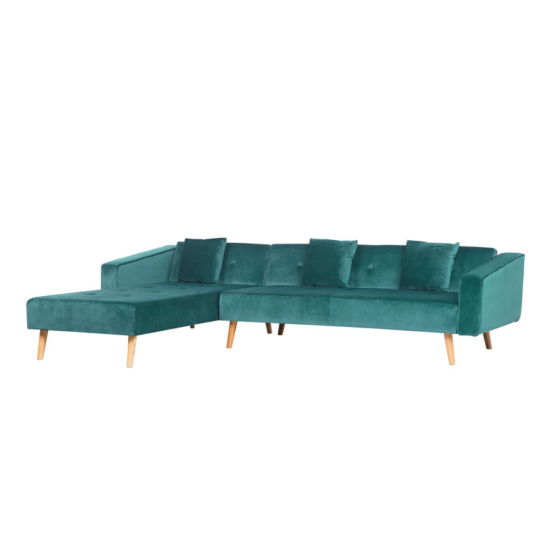 Newark 4 Seater Sofa Bed, Green