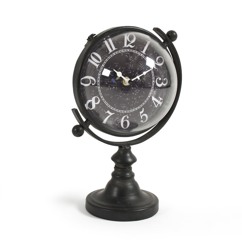 Horloge de table en fer