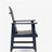 Outdoor Weather Resistant Acacia Wood Adirondack Dining Chairs, Set of 2-1955689276
