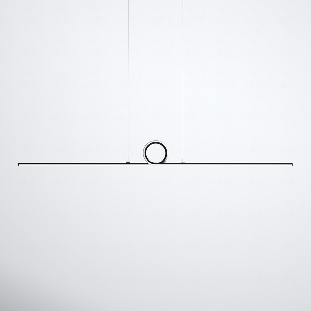 Dane 1 - Light Unique / Statement Geometric LED Pendant AllModern 