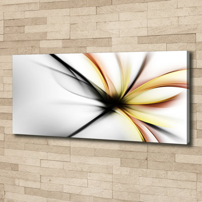 Flower Abstraction - Wrapped Canvas Print
