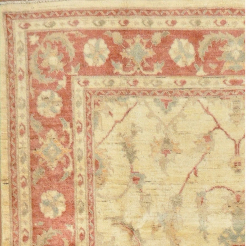 Tapis en laine noué à la main Oushak Elayah