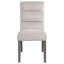 Chaise d'appoint de salle à manger en velours cendré Highmore (ensemble de 2)-878238354