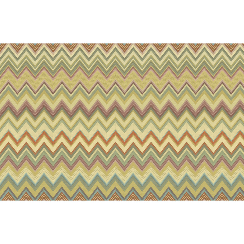 Double rouleau Missoni 4 Happy Zig Zag, Or