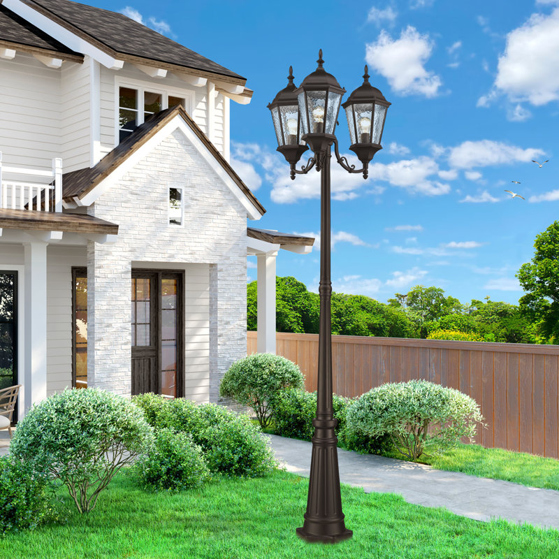 Heaney Water Lamp Post (Full), Bronze