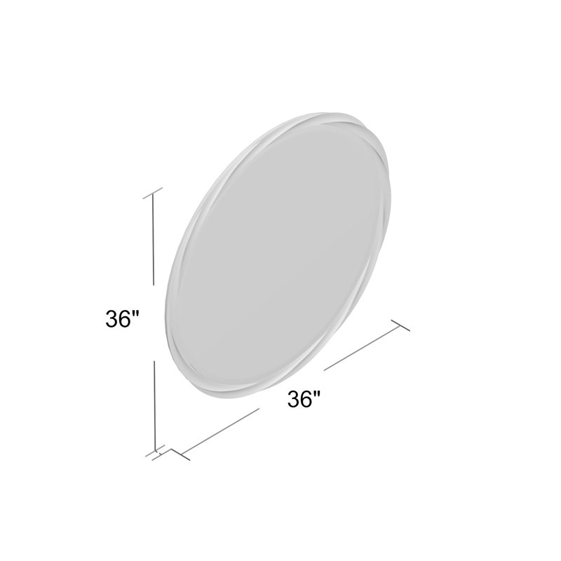 Macon Flat Wall Mirror