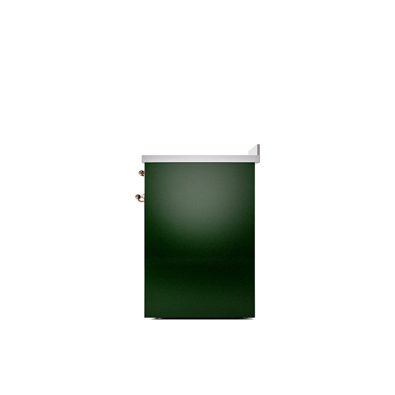 ILVE Nostalgie II 30 in Induction Range, Emerald Green/Copper