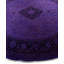 Tapis rond en laine unique 8 pi 7 po x 8 pi 9 po Huckaby