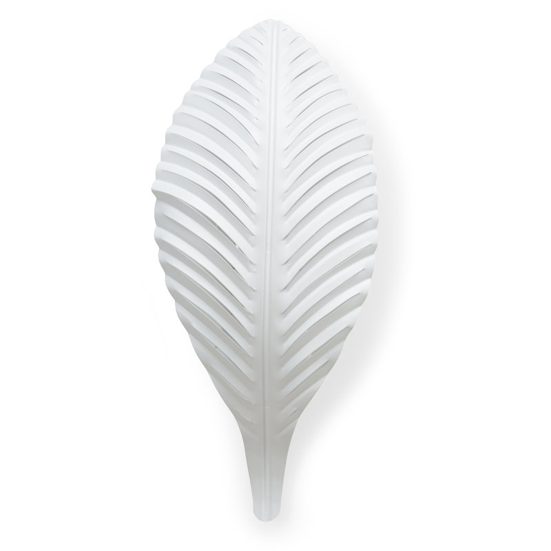 Applique murale encastrée blanche 1 lumière Palm