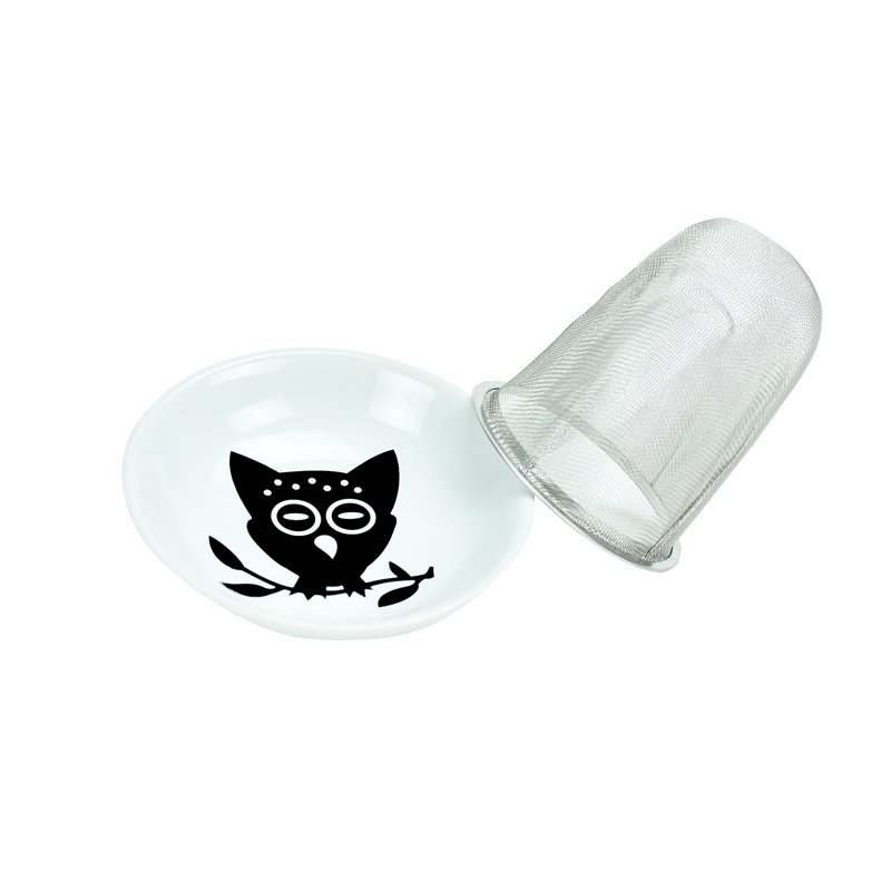 Porte-thé à noir en chat omniy