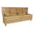 Noelle 71" Storage Bench In Traditional Distressed White On Teak Solid Wood