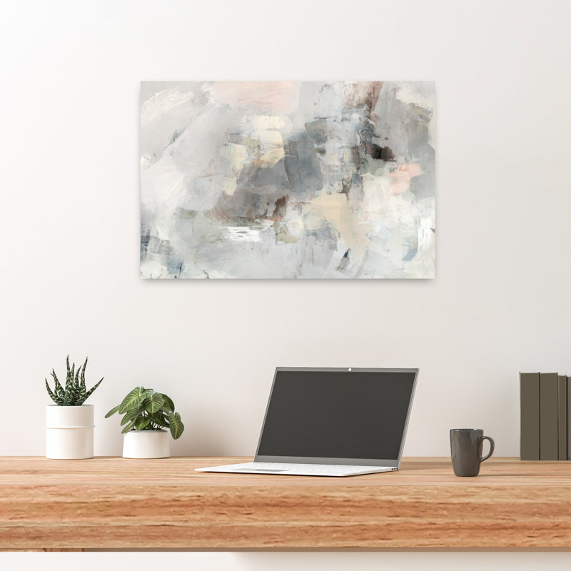 Echo Abstract Modern Art, 16" H x 24" W